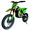 Green, variant on Venom 1600W Electric Dirt Bike 48V Lithium Battery, Off-Road Motorcycle for Teens