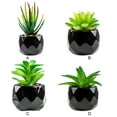 thumbnail image 4 of Plantas suculentas artificiales Naiovety 4 Uds Rosa del desierto, 4 of 6