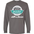 thumbnail image 3 of Inktastic Great Grandad Funny Grandfather Long Sleeve T-Shirt, 3 of 5