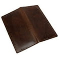 thumbnail image 6 of RFID Blocking Leather Checkbook Cover For Men & Women Checkbook Holder Wallet, 6 of 6