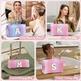 thumbnail image 5 of YOOLIFE Initial Makeup Bag Travel Cosmetic Bag, Personalized Birthday Gifts for Girls Teen Girls Sister Daughter Friends, 5 of 6