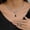 Black, variant on Simple Water Drop Crystal Rhinestone Necklace Earrings For Women Wedding Bride Jewelry Sets Accessories