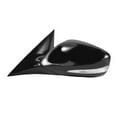 thumbnail image 2 of 65566Y - Fit System Driver Side Mirror for 14-17 Hyundai Veloster, black w/ PTM cover, w/ turn signal, spot Mirror, panoramic roof, foldaway, Heated Power, 2 of 2