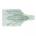 thumbnail image 1 of Science Cutting Board, Colorful Structure of DNA Genetic Code Elements Nucleotides Scientific Study, Decorative Tempered Glass Cutting and Serving Board, Wine Bottle Shape, Multicolor, by Ambesonne, 1 of 1