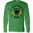 thumbnail image 3 of Inktastic Class of 2027 the Adventure Begins with Graduation Cap Long Sleeve T-Shirt, 3 of 5