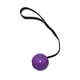 thumbnail image 1 of Greeniant Juguetes Bola de goma Correa Cuerda para la muñeca Agarre de mano Entrenamiento para morder Dispensación Herramientas para aliviar el Suministros para perros 5cm morado, 1 of 6