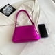 thumbnail image 3 of Bolso de hombro para mujer Bolsos para axilas de cuero de PU Color sólido para el trabajo (rojo rosa) Ehuebsd Para Estrenar, 3 of 9