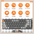 thumbnail image 6 of Magic-Refiner K68 Hot Swappable Bluetooth Gaming Keyboard, Deep Gray, 6 of 9