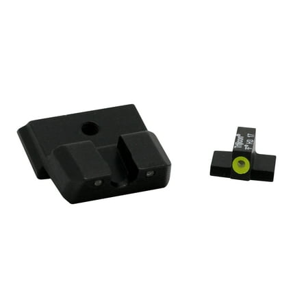 Trijicon HD XR Night Sight Set for Smith & Wesson Shield .40, .45, and 9mm, Yellow Front Outline (Best Sights For Xdm 9mm)