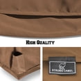 thumbnail image 6 of Sunrise 9ft, 8rib Umbrella Top Cover Canopy Patio Replacement Canopy Outdoor (Brown, Cover Only Frame not Included), 6 of 6