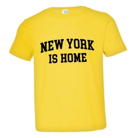 

PleaseMeTees™ Toddler New York NY City Is Home Born In From HQ Tee