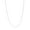 White, variant on 10K Yellow Gold 16" 0.73mm Box Chain Necklace w/ Lobster Lock - Women
