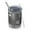 Grey Dog Paw-1, variant on 12oz Tumblers Green Boston Terrier and Flower Vacuum Insulated Stainless Steel Travel Tumbler Cups Mug with Lid and Straw for Beer,Coffee,Beverages with Cleaning Brush for Cold & Hot Drinks
