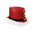 thumbnail image 1 of GUOOL Chapeau de Noël Décoratif pour Tenue de Fête Rouge, 1 of 9