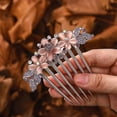 thumbnail image 1 of Peine de cristal para el pelo, peines decorativos, accesorios para el cabello de novia para mujeres y niñas, 1 of 4