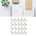 thumbnail image 1 of 20Pcs Fawn Paper Clips, Rustproof Electroplating Process Fadeless Paper Clips Animal Shapes Rose Gold Metal Clips For School Office Supplies, 1 of 8