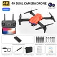thumbnail image 3 of RKZDSR Aircraft Intelligent 4K HD Dual Camera Aerial Photography Folding Drone Remote Control Aircraft Toy Gift For Boys And Girls Beginners, 3 of 5