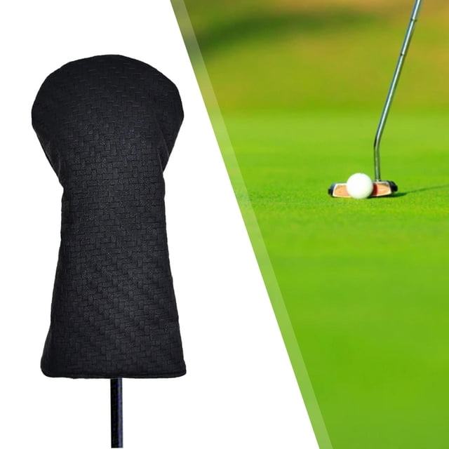Cubierta de tela para poste de golf, cuñas de protección, accesorios para putter duraderos, cubierta para cabeza de golf, para entrenamiento Conductor Baoblaze Funda para bastón de golf