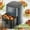 Gray, variant on Simenmax Air Fryer, 6-Quart with Viewing Window, 12-in-1 Functions - Air Fry, Roast, Reheat, Dehydrate, Bake, Steam, and More, 400°F Max Temperature, Gray