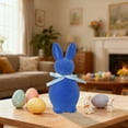 thumbnail image 4 of Mecorevxz Easter Foam Bunny Figurine Suitable for Easter Decorations,14x7cm(Blue), 4 of 7