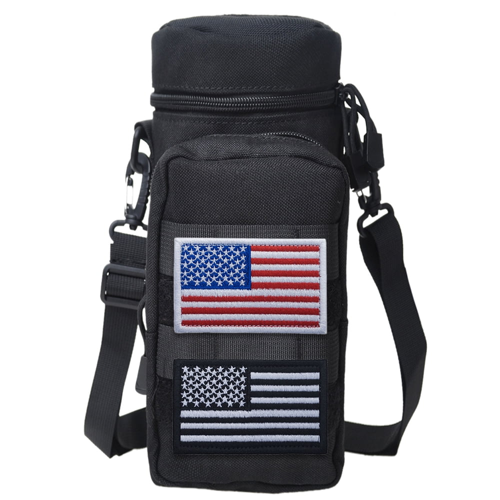 Molle Water Bottle Pouch, Military Tactical 32 Oz Drink Holder Carrier