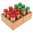 thumbnail image 1 of 1 juego de material auditivo sensorial Montessori, botellas de sonido, cilindros de sonido, cajas de sonido, juguetes educativos para niños, multiusos, 1 of 7