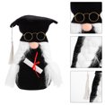 thumbnail image 4 of 1 UNID TEMPORADA DE PRINCIPIA TEMPORADA GNOME MUÑO DOLUCIÓN DE MUÑECA FUERA DE MUÑECA (BLANCO NEGRO), 4 of 6