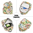 thumbnail image 5 of FORMRS Mini Backpack Purse for Women Travel Daypack Casual Shoulder Bag, Retro Pink Floral, 5 of 7