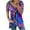Purple womens tops summer, variant on USSUMA Women's Cut Out Cold Shoulder Casual Tops Summer Short Sleeve T Shirts Sexy Low Cut Zipper V Neck Plus Size Tunic Blouse