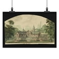 thumbnail image 2 of Print: Griswold House, Newport Art Museum. South Elevation. Rendering., 2 of 4