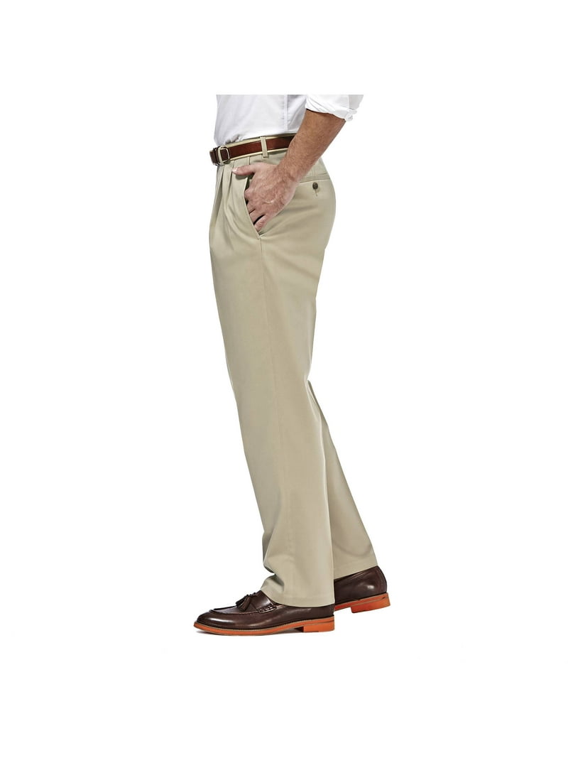 パンツ CLASSIC FIT TROUSERS GRAIGE Haggar Mens Big & Tall Wrinkle Free Dress Pants, Classic Fit