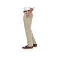 thumbnail image 2 of Haggar Men's Premium No Iron Khaki Pleat Front Pant Classic Fit HC10897, 2 of 8