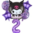thumbnail image 5 of Kuromi-Globos decorativos para cumpleaños de niñas, ACCESORIOS FOTOGRÁFICOS para fiesta de Baby Shower, regalo para niños, 5 of 5