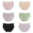 thumbnail image 2 of FLMEI 3 PCS Underwear for Women Panties Ice Silk Hipster Briefs Seamless Bikini Breathable L-XL, 2 of 8