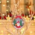 thumbnail image 1 of Christmas Decorations LED Light Emitting Christmas Tree Pendant Santa Claus Snowman Deer Night Light Ornaments Pendant, 1 of 6