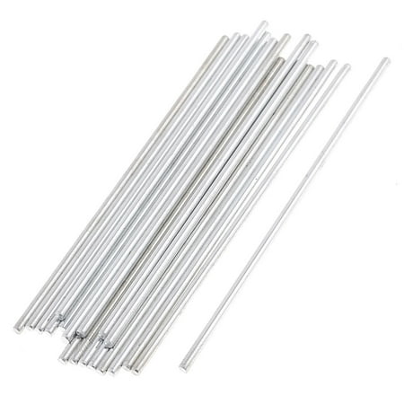 - Unique Bargains 20 X Silver Tone Machinery Parts Models Component Axle Rod