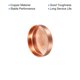 thumbnail image 4 of Tapa de tubería de cobre Unique Bargains 42mm ID Paquete de 2, 4 of 4
