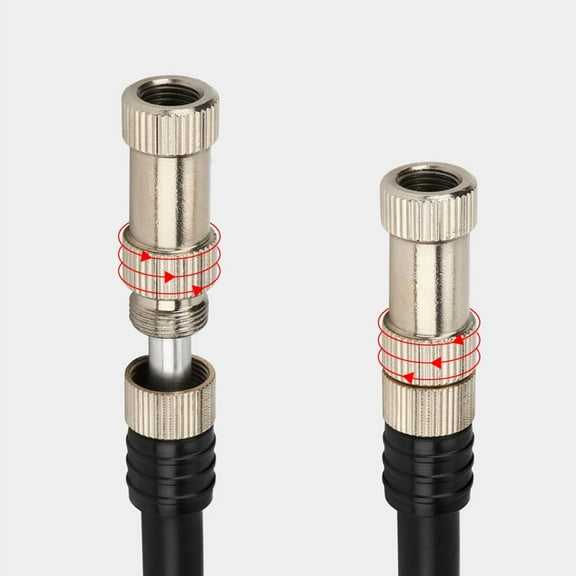 Shock Pump for Mountain Bike, High Pressure 300 Psi for Front Fork and Rear Bicycle Suspension Air Pump with Gauge