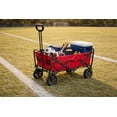 thumbnail image 4 of Mac Sports Collapsible Folding Outdoor Heavy Duty Utility Wagon, 300 lbs Weight capacity, Red, 4 of 8