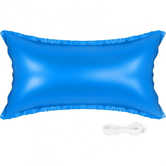 EastVita 4 x 8 FT Pool Cover Pillow For Above Ground Swimming Pools Rectangular Float Cushion Winterize Pool Closing Kit With 15m Rope