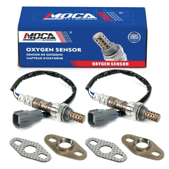 MOCA AUTOPARTS 2x Downstream & Upstream O2 Oxygen Sensor Fit for 1996-2000 Toyota 4Runner 2.7L & 2001-2004 Toyota Sequoia 4.7L & 1995-2000 Toyota Tacoma 3.4L