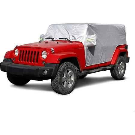

Car sun visor for Jeep Wrangler Jk Jl 4 door 2007-2021 windproof dustproof scratch resistant and UV resistant.