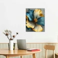 thumbnail image 3 of Creowell Ginkgo Leaves Canvas Wall Art Abstract Botanical Pictures Prints Plant Wall Decor Each Piece 16x20 in / 12x16 in, 3 of 5