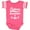 Football Pink and White, variant on Inktastic Future Biochemist Scientist Chemist Boys or Girls Baby Bodysuit