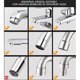 thumbnail image 3 of Llave aireadora para grifo, llave de tubo de agua multifuncional, alicates inferiores para lavabo, funda para grifo de baño, 3 of 5