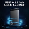 thumbnail image 2 of EAGET G55 500GB USB3.0 Disco duro móvil 2.5 pulgadas Metal EAGET Disco duro móvil, 2 of 8