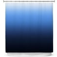 thumbnail image 1 of Shower Curtains 70" x 73" from DiaNoche Designs by Susie Kunzelman - Ombre Midnight, 1 of 1