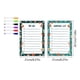 thumbnail image 3 of Xihbxyly Artículos En Liquidación Por Menos de 10 Dólares Tabletas con Pegatinas Magnéticas Borrable Acrelicos con Absorbente Magnética Estereoscópica, Tablero de Notas para El Plan de Esta Semana, T, 3 of 7