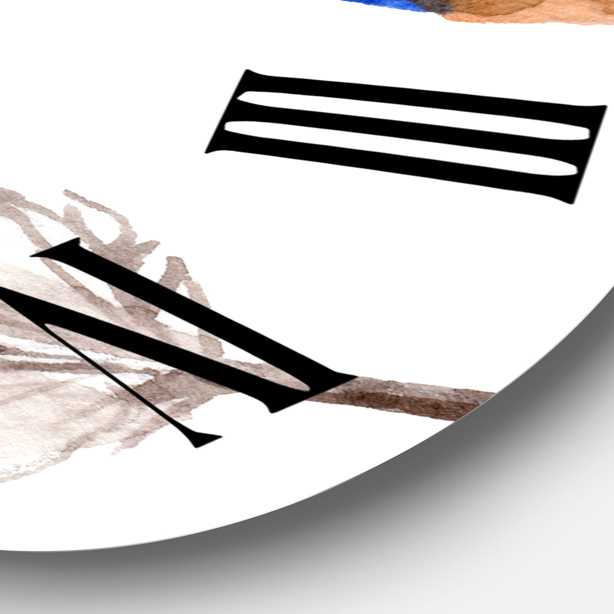 Designart 1 in Bohemian Wall Clock