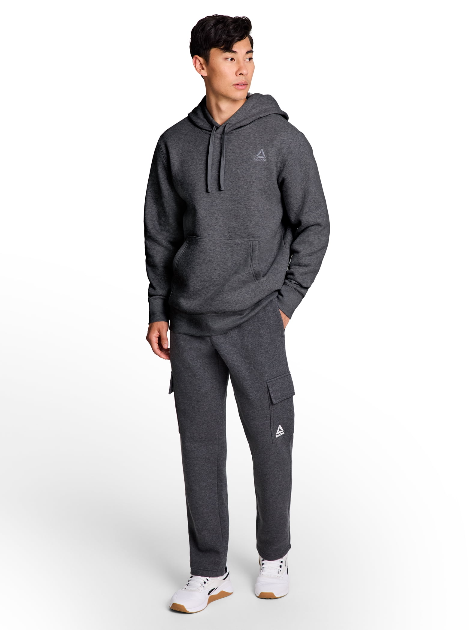 Reebok Men's & Big Men's Game Day Fleece Cargo Sweatpants, Sizes XS-5XL